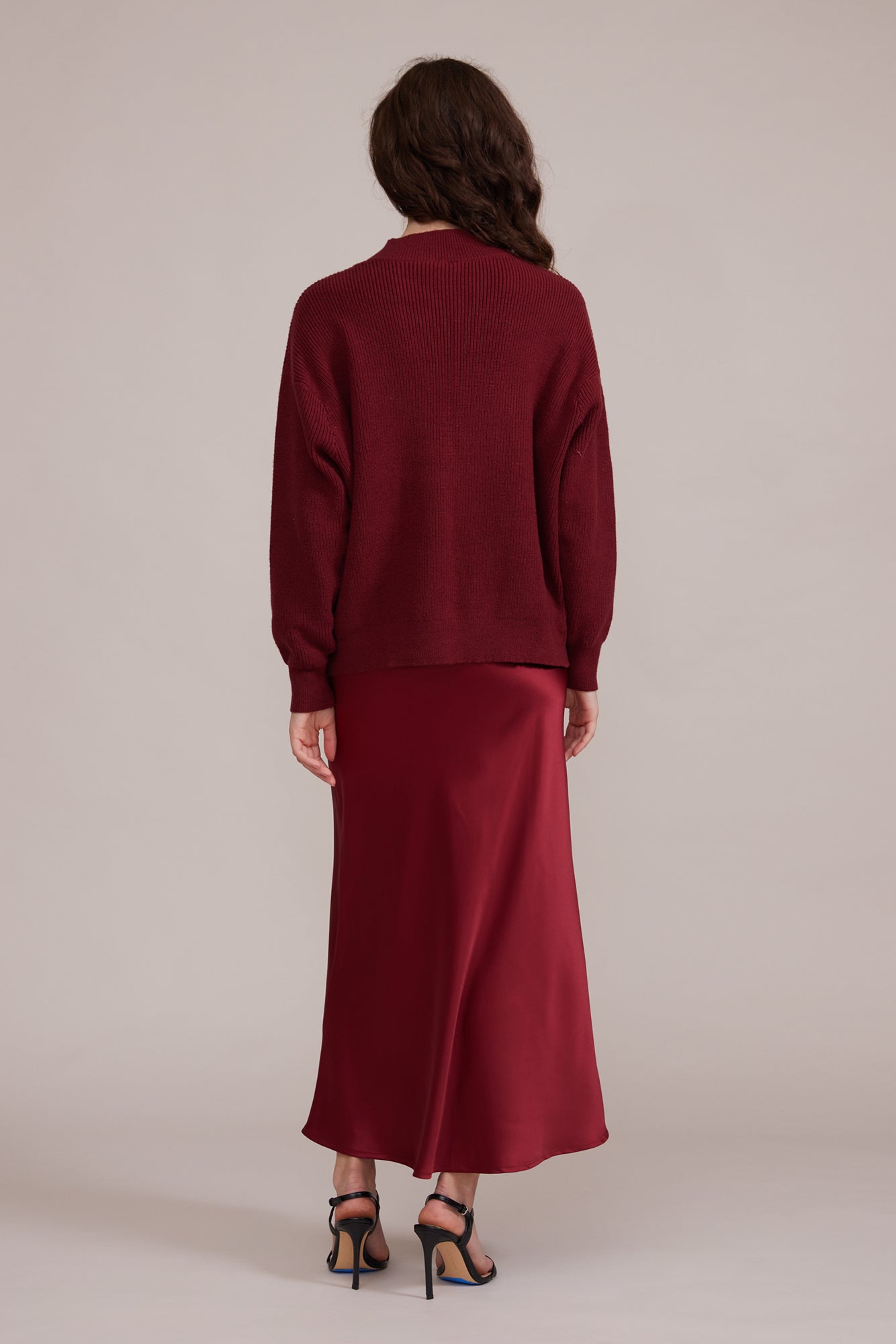 Katianna Maxi Skirt - Maroon