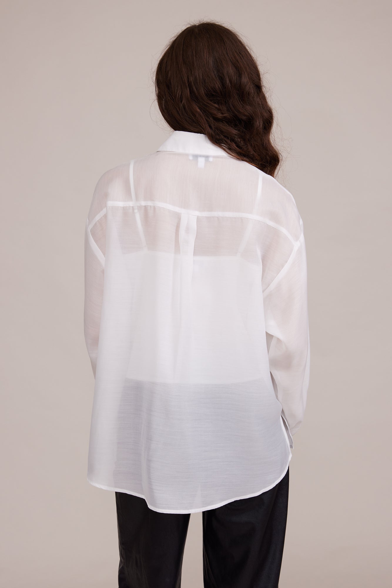 Carlen Cargo Blouse - White