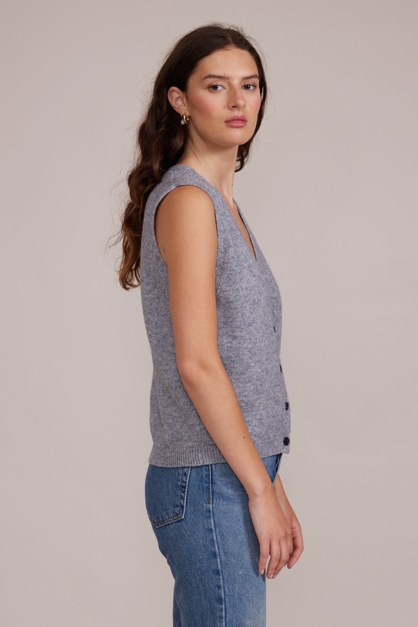 Eleta Vest Top - Grey