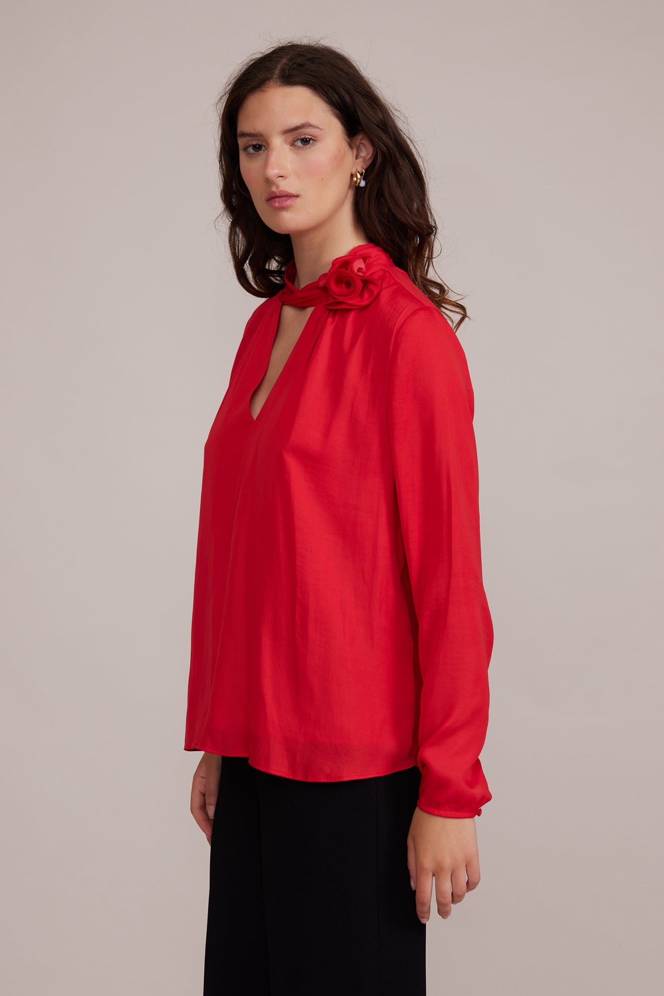 Leighton Blouse - Red