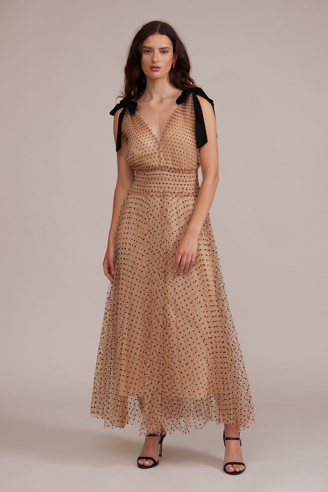 Solange Lace Dress - Nude