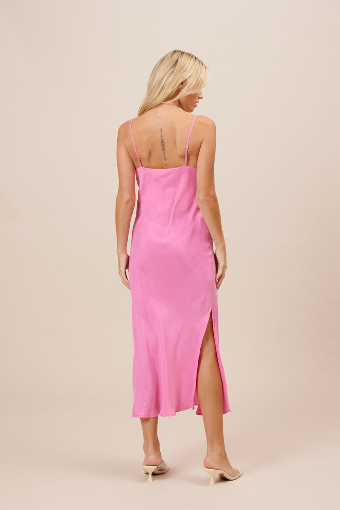 Colette Slip Dress - Pink