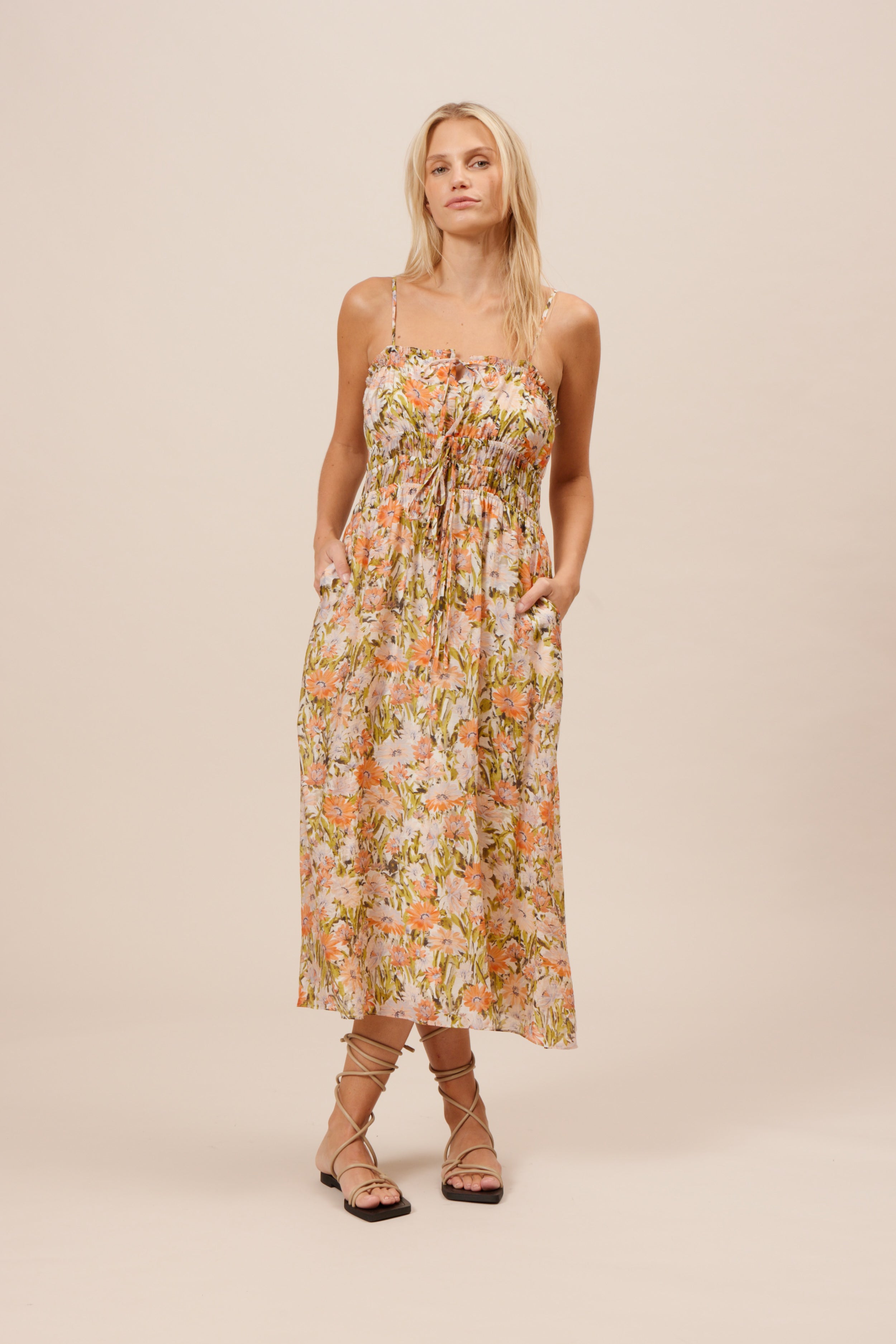 Lucy Paris - Goldie Maxi Dress - Floral