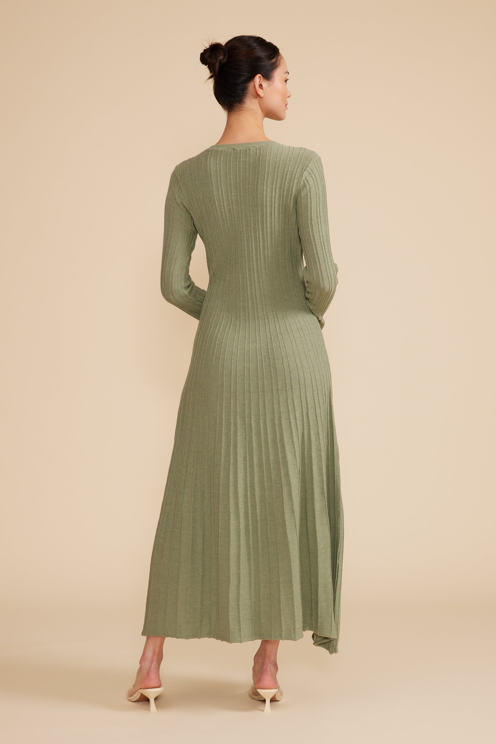 Jayne Knit Dress - Sage