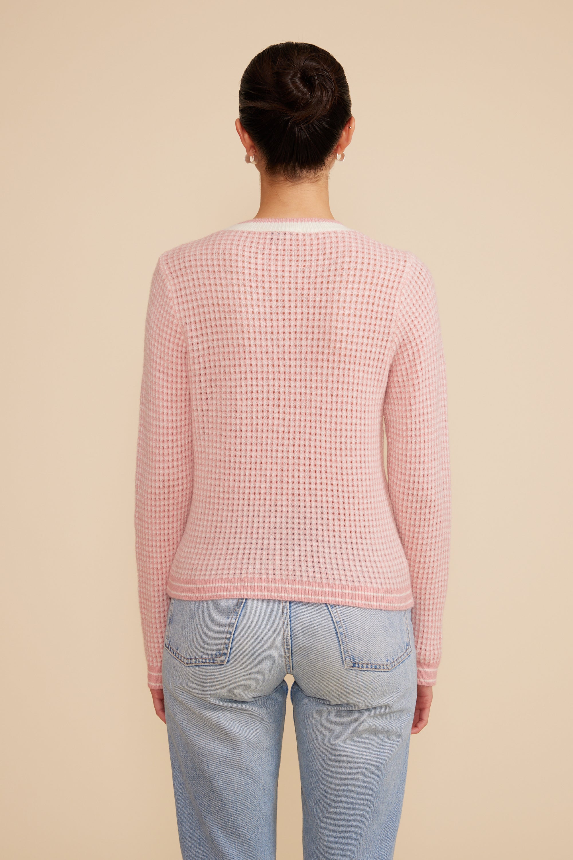 Teya Knit Top - Light Pink