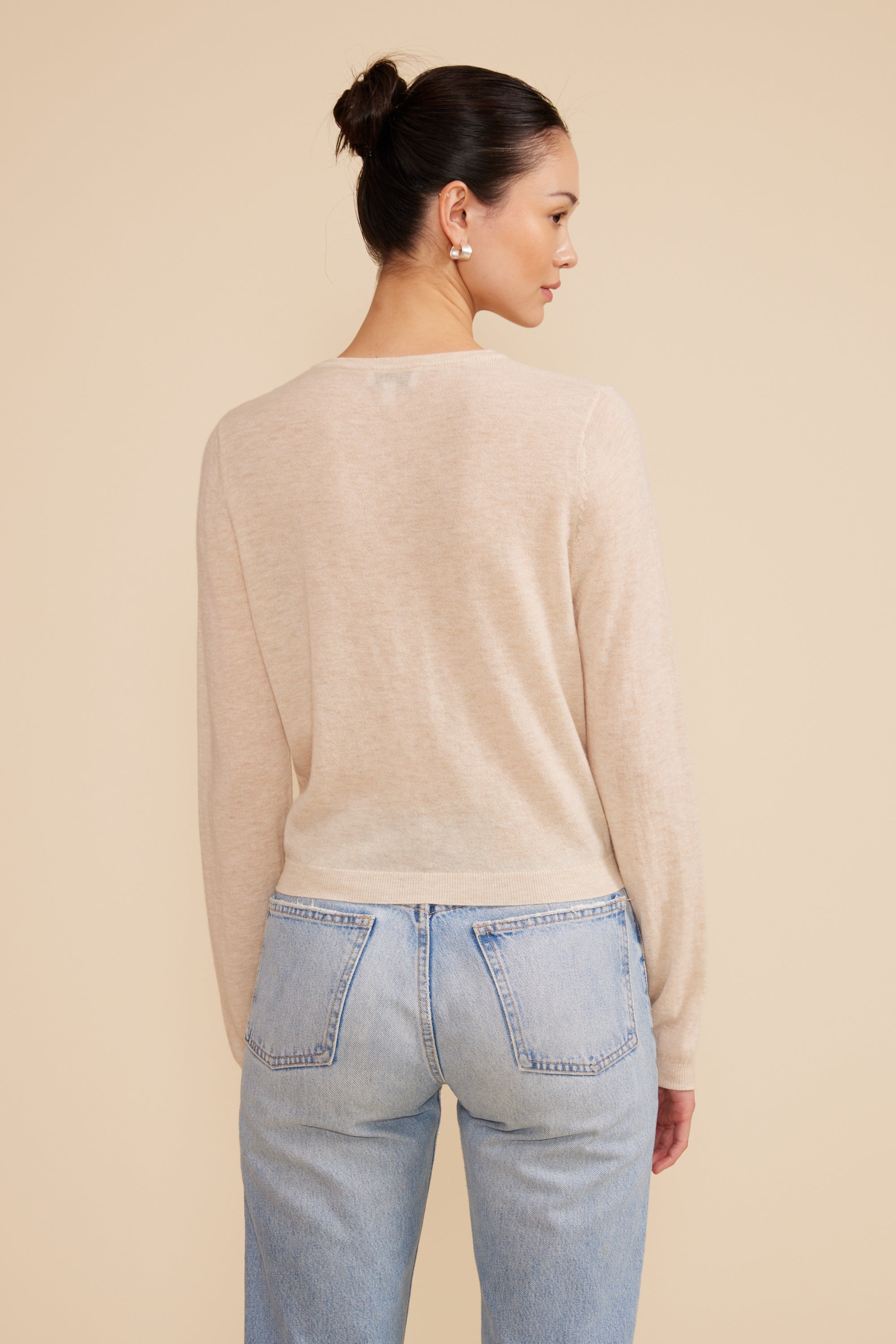 Betsy Cardigan - Sand