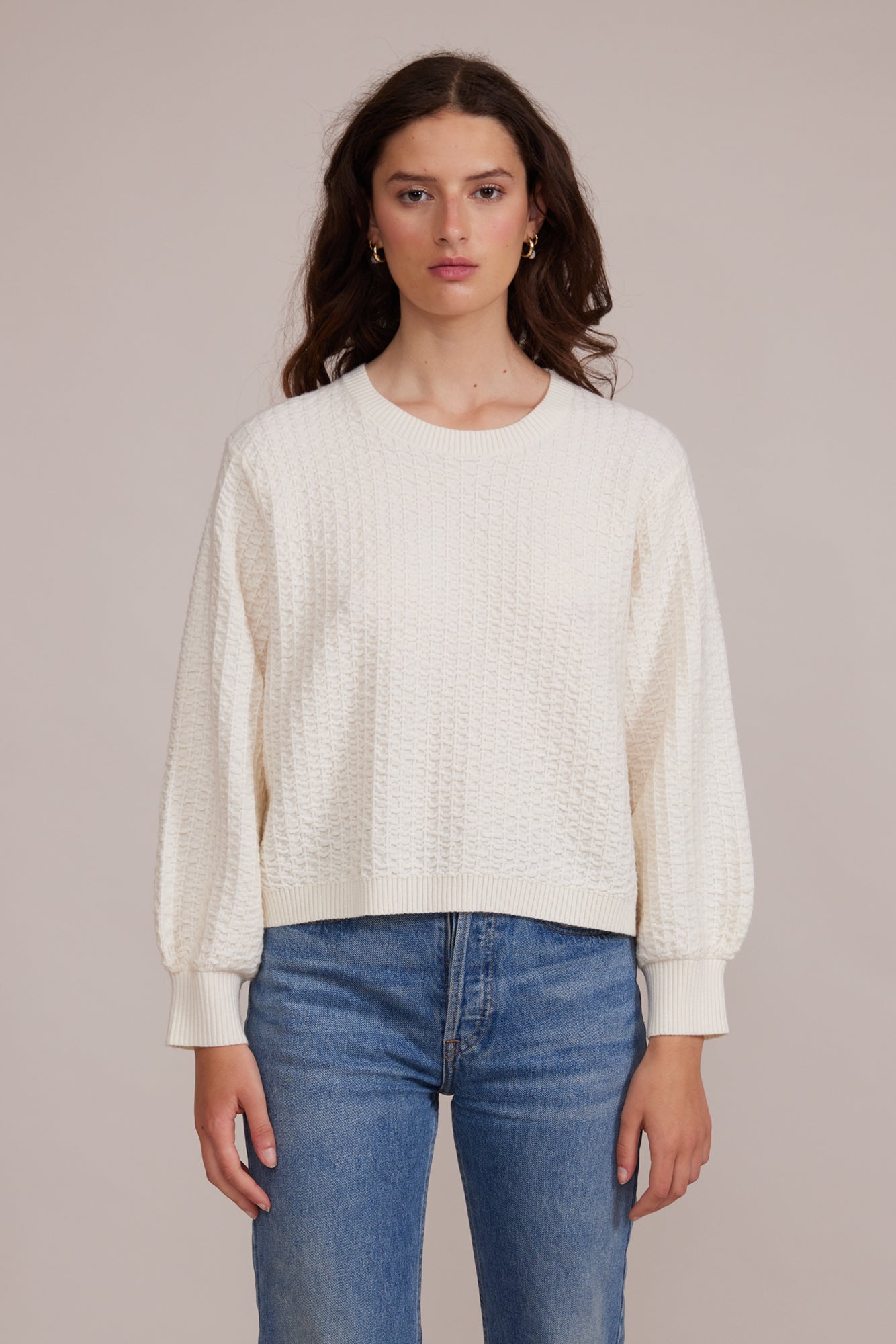 Lucy Paris - Percy Sweater - Cream