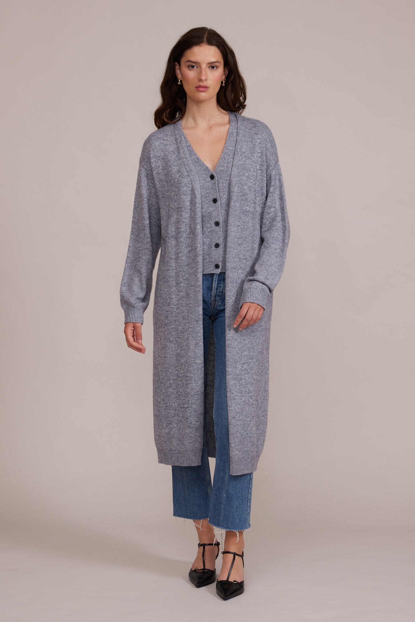 Lucy Paris - Samuel Cardigan - Grey