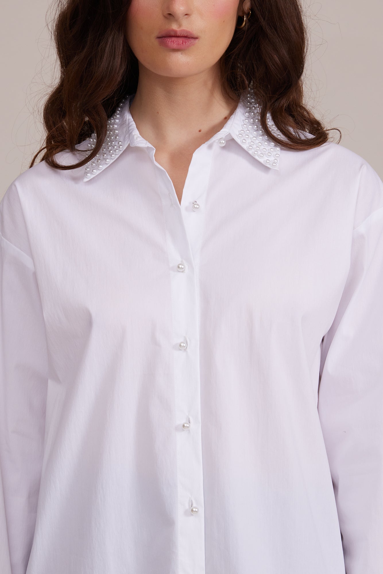 Torin Pearl Blouse - White